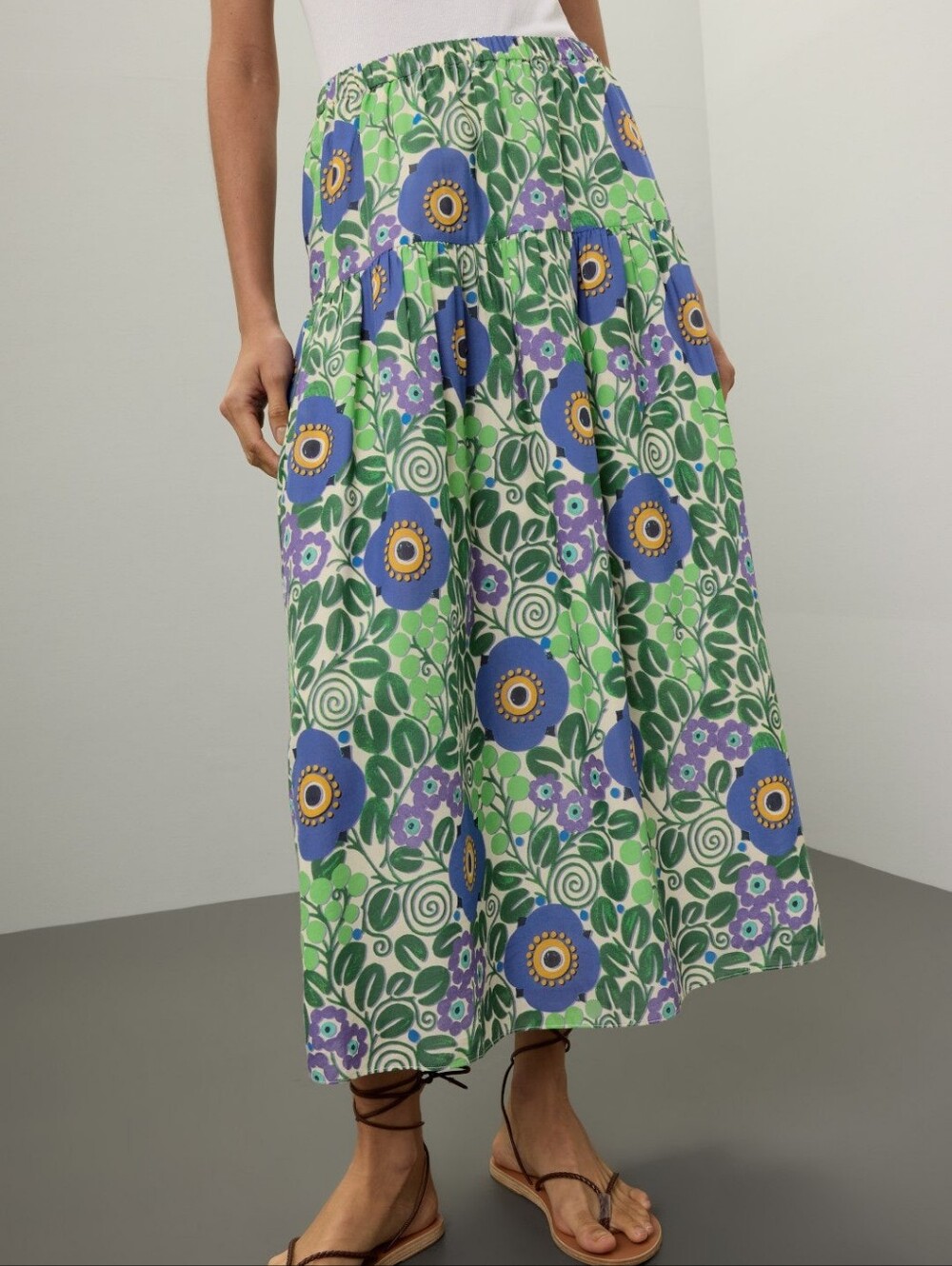RHODE Ariella Skirt Cotton Size S